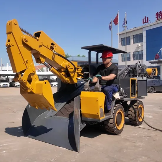 Chargeur déblayeur souterrain pour tunnel minier Pérou