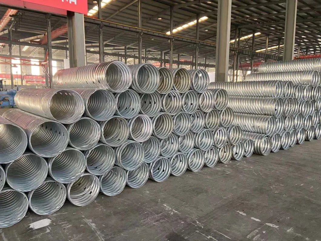 Cold Storage Galvanized spiral Steel Air Duct Pipe for Ventilation