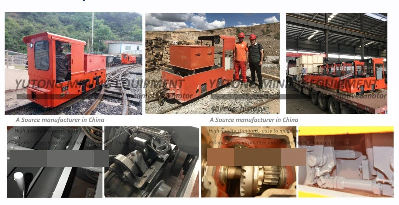 2.5 Ton Underground Mining Battery Locomotive Machine Machinery Equipment Electric Battery Mining Locomotive