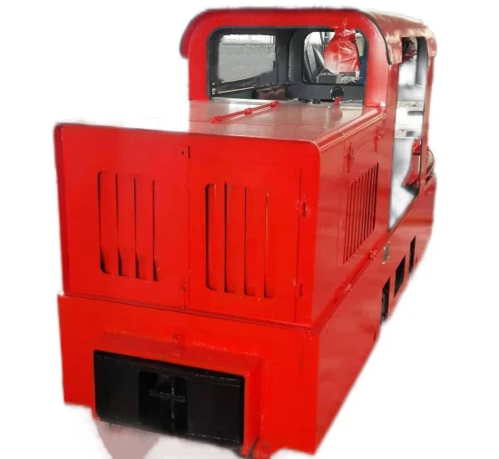 Petite locomotive à voie étroite anti-déflagrante pour l'exploitation minière diesel de la série Ccg