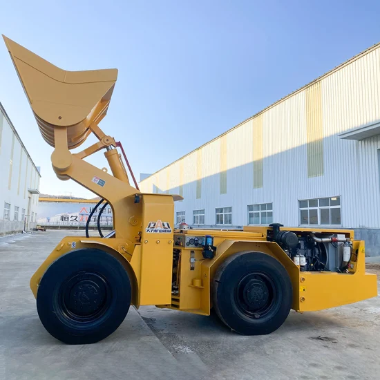 Chargeuse déblayeuse sur roues souterraine robuste Machine de vidage de charge de mine de zinc LHD