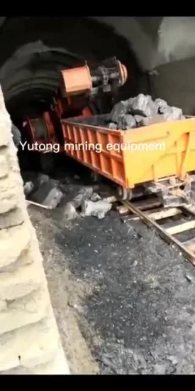 Wagons d'extraction souterraine à voie étroite pour mine de charbon